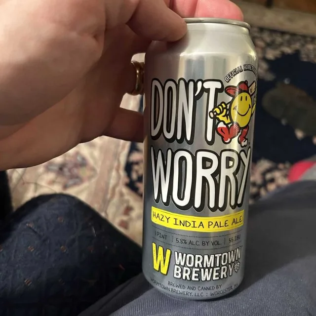 Wormtown Brewery Don't Worry Hazy IPA