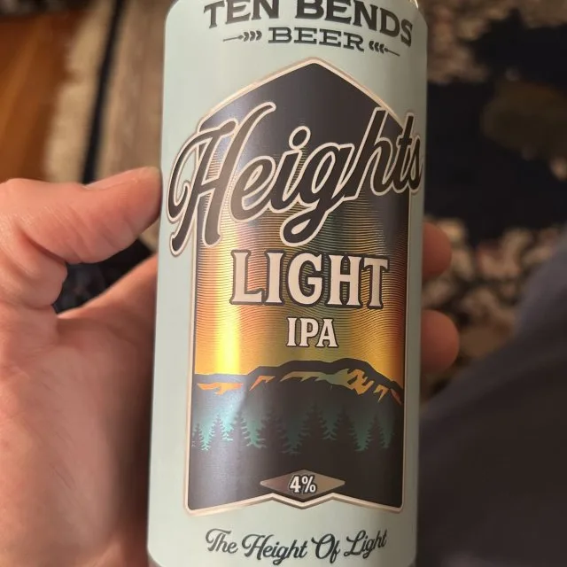Ten Bends Beer Heights Light IPA