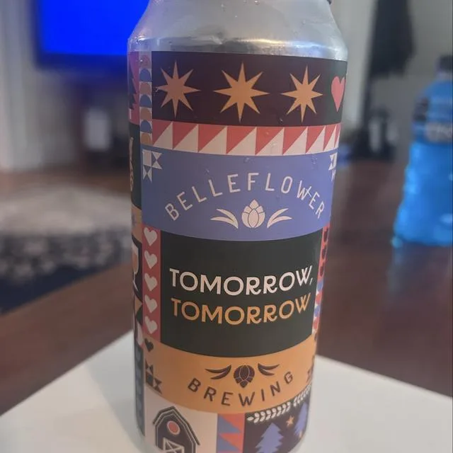 Belleflower Brewing Tomorrow Tomorrow ale
